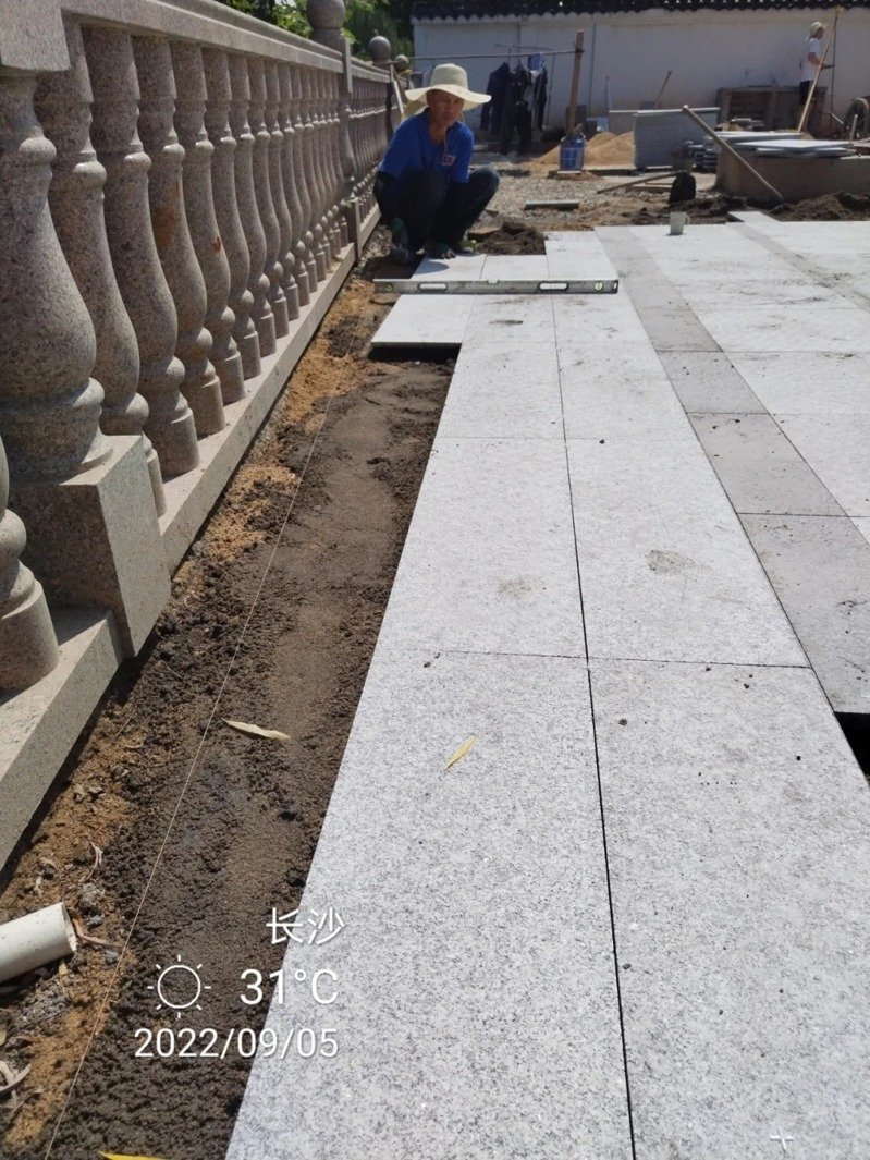 芝麻灰石材鋪貼方法圖解 芝麻灰石材鋪貼方法圖解