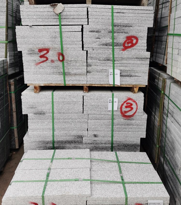 芝麻灰3公分厚火燒板廠家成品 芝麻灰3公分厚火燒板廠家成品