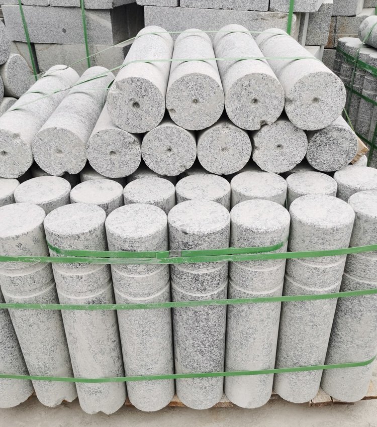 麻石路障車止石圖片 麻石路障車止石圖片