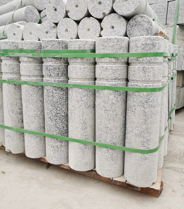 人行道芝麻灰擋車圓柱 人行道芝麻灰擋車圓柱